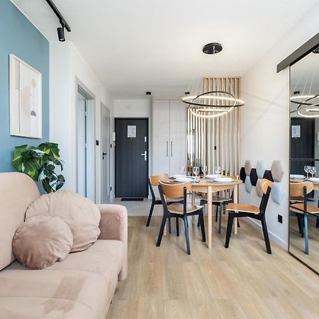 Blue Matcha Premium Apartment Okopowa Warschau Exterior foto