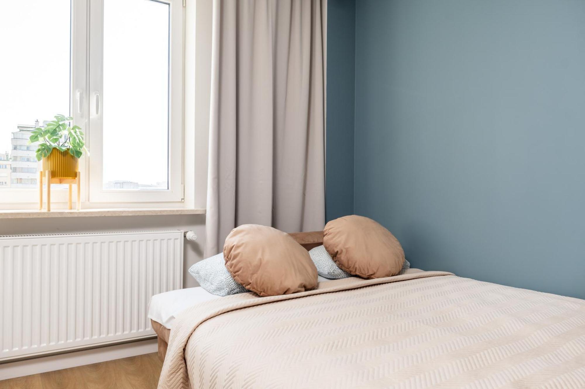Blue Matcha Premium Apartment Okopowa Warschau Exterior foto