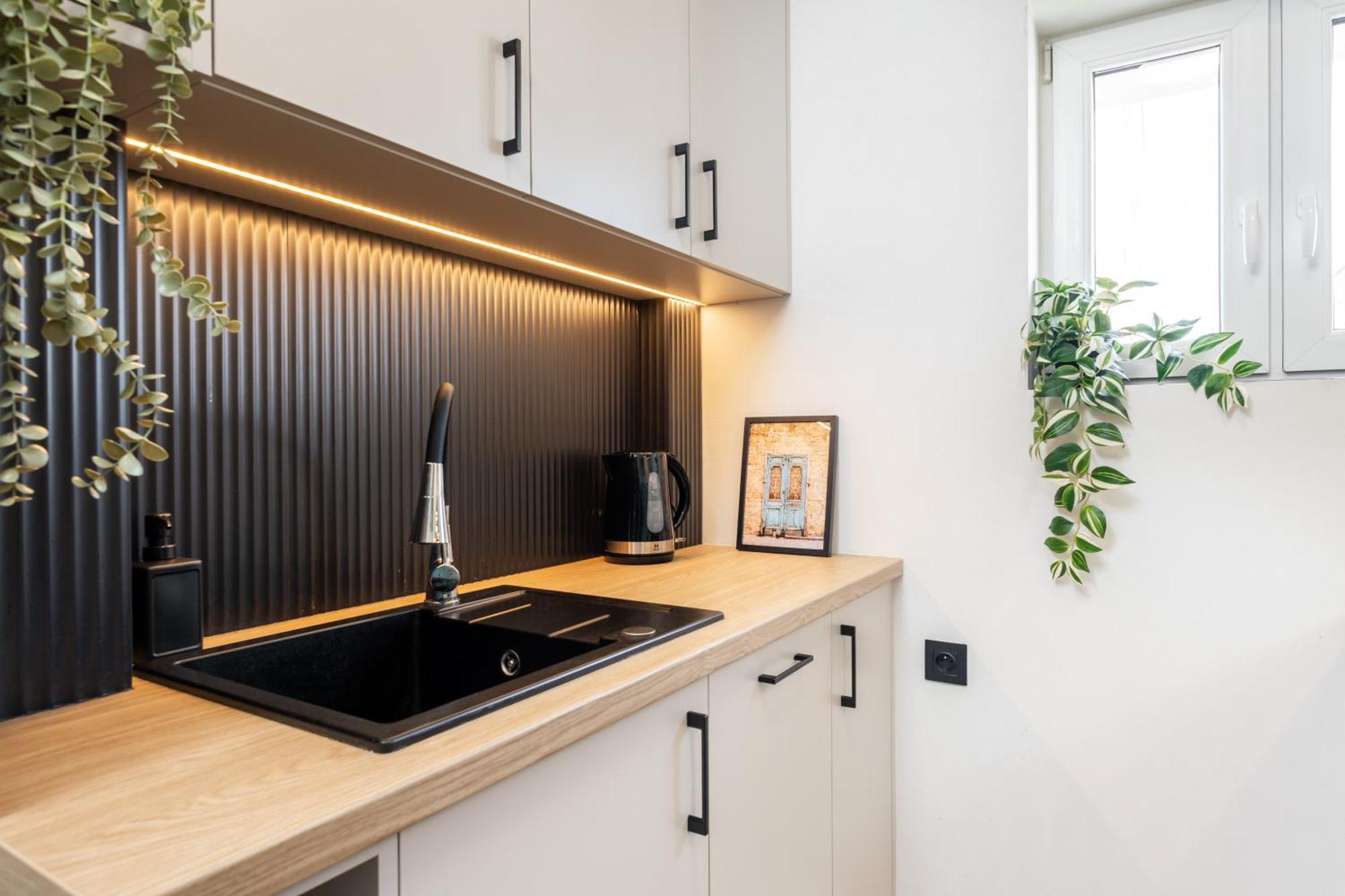 Blue Matcha Premium Apartment Okopowa Warschau Exterior foto