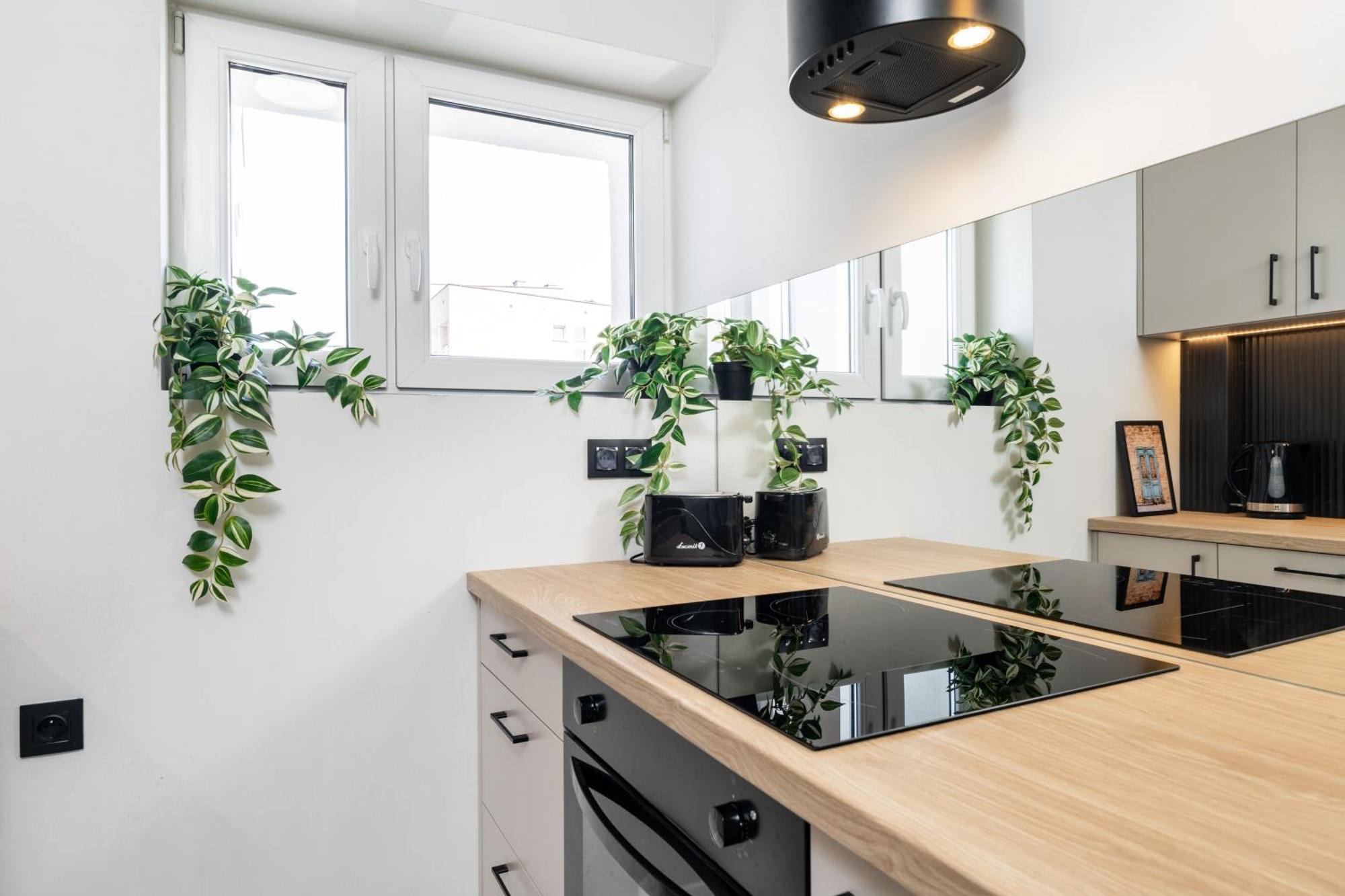 Blue Matcha Premium Apartment Okopowa Warschau Exterior foto